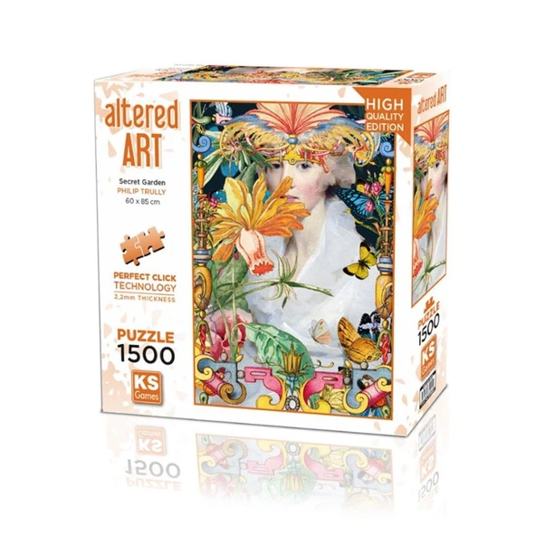 22028 Secret Garden 1500 Parça Puzzle -KS ürün görseli 1