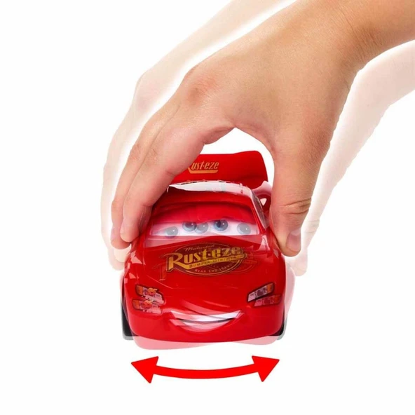 HPH64 Cars Hareketli Dostlar - Şimşek Mcqueen - Resim 4