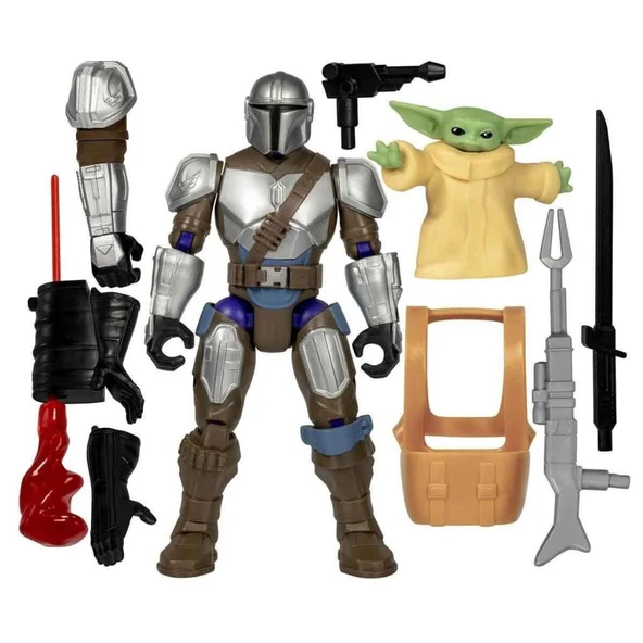 F9481 Star Wars Mixmashers Delüks Figür - Resim 4