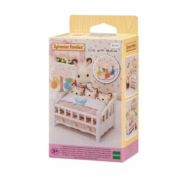 5534 Sylvanian Families Dönenceli Beşik - figürler ayrı satılır +3 yaş ürün görseli 1