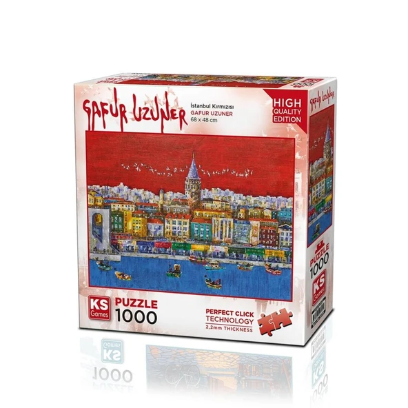 20791 PUZZLE 1000 İSTANBUL KIRMIZISI ürün görseli 1