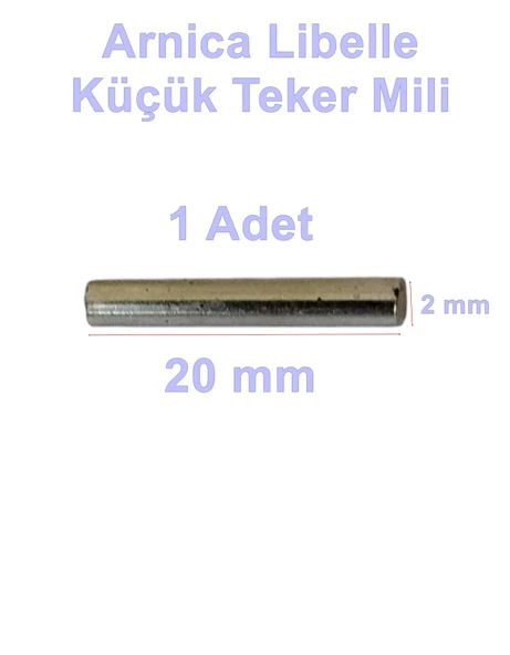 ARNİCA Libella Fırçalı Turbo Başlık Küçük Tekerlek Mili (Eski Model EP TF Orjinal Yedek Parça) ürün görseli 1