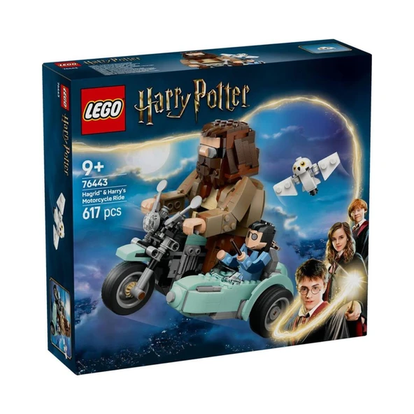 76443 LEGO® Harry Potter™ Hagrid™ ve Harry'nin Motosiklet Yolculuğu 617 parça +9 yaş ürün görseli 1