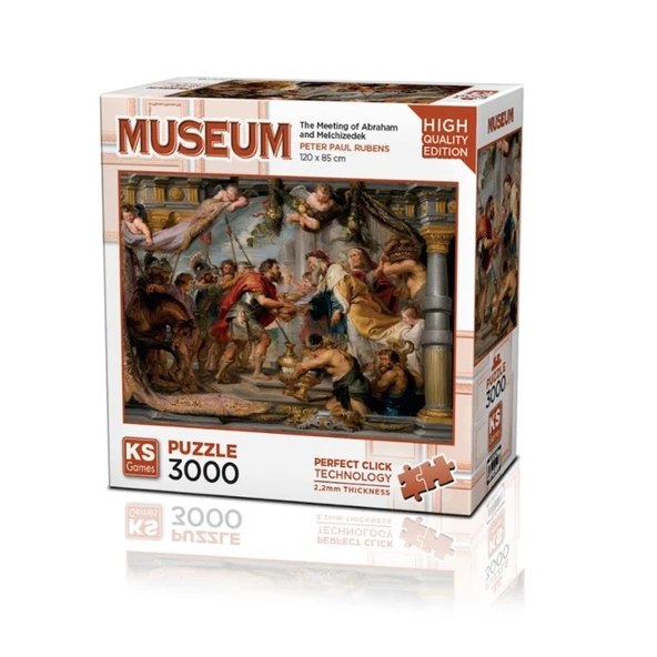 23018 The Meeting Of Abraham And Melchizedek 3000 Parça -KS Puzzle ürün görseli 1