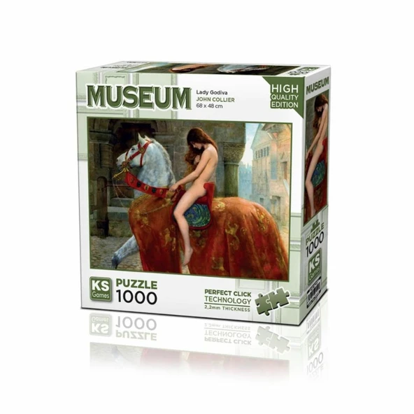 20706 Lady Godiva 1000 Parça Puzzle -KS Puzzle ürün görseli 1