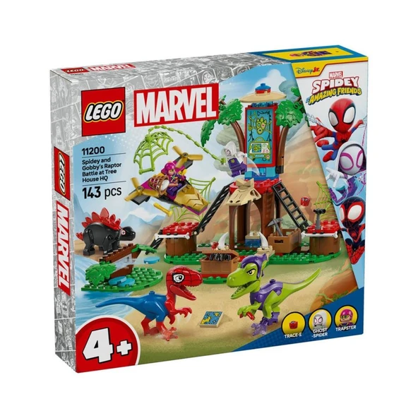 11200 Lego Marvel - Spidey Ağaç Ev Karargahında Savaş 143 parça +4 yaş ürün görseli 1