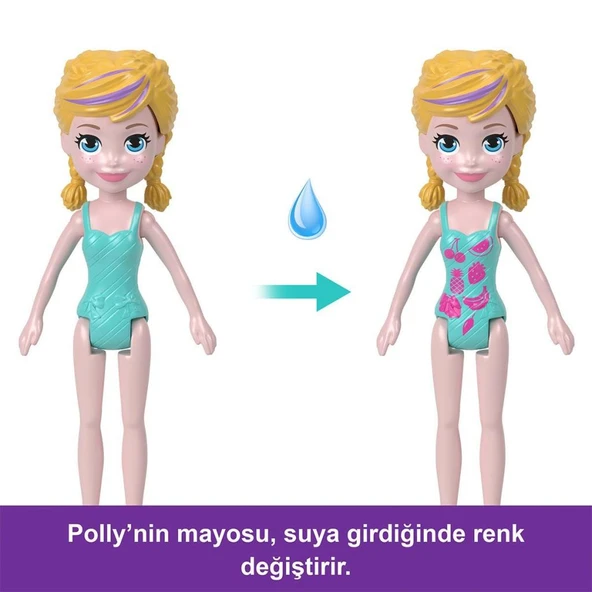 HWP26 Polly Pocket Unicorn Bot Oyun Seti - Resim 8