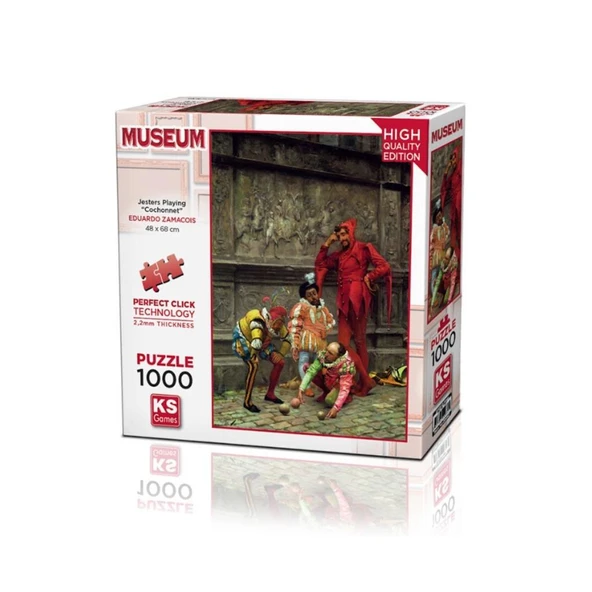20662 Jesters Playing Cochonnet 1000 Parça Puzzle -KS Puzzle ürün görseli 1