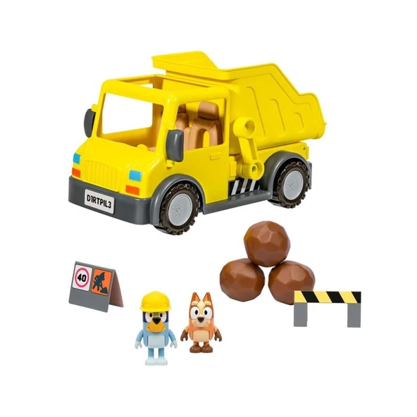 BLUEY 17673 Bluey Damperli Kamyon ve Figür Oyun Seti ürün görseli 1