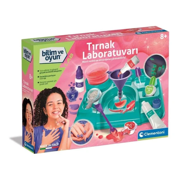 64471 Bilim ve Oyun - Tırnak Laboratuvarı +8 yaş ürün görseli 1