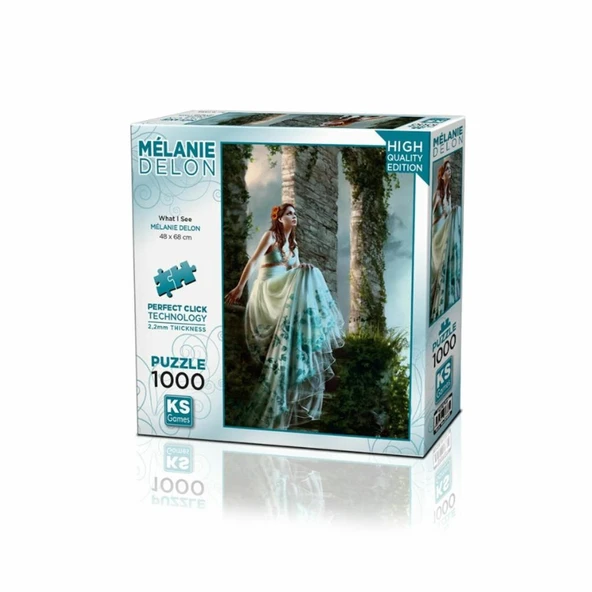 20688 Ne Görüyorum 1000 Parça Puzzle -KS Puzzle ürün görseli 1