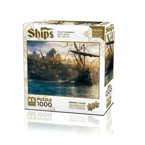 20677 Bir Zamanlar İStanbul'da 1000 Parça Puzzle -KS Puzzle ürün görseli 1