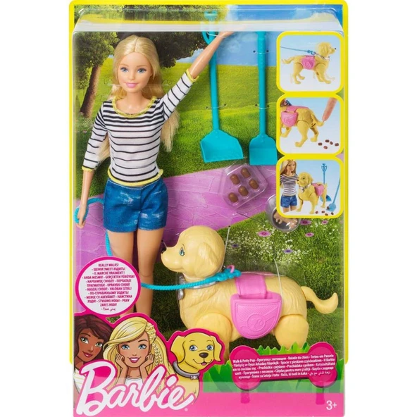 DWJ68 Barbie ve Köpeği Tuvalet Eğitiminde ürün görseli 1