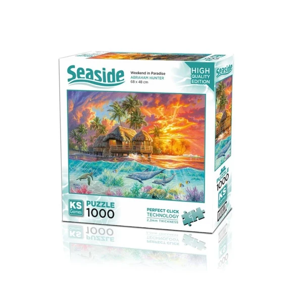 20670 Cennette Haftasonu 1000 Parça Puzzle -KS Puzzle ürün görseli 1