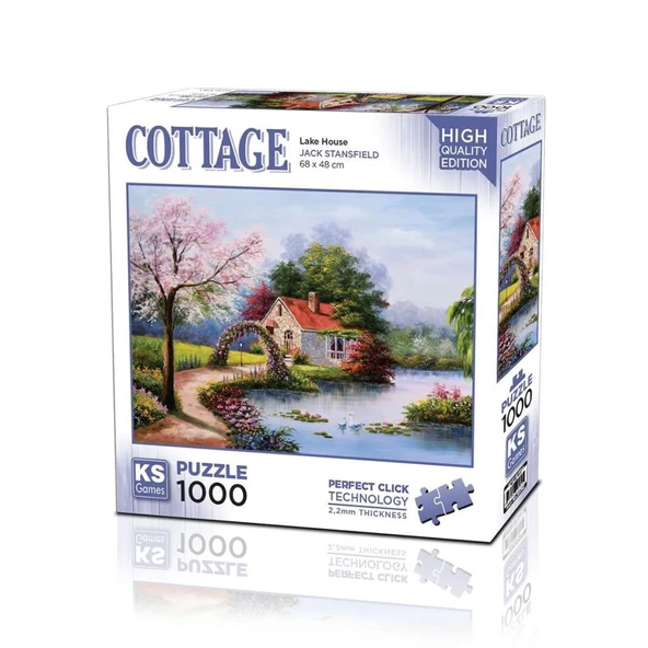 20782 PUZZLE 1000 LAKE HOUSE ürün görseli 1