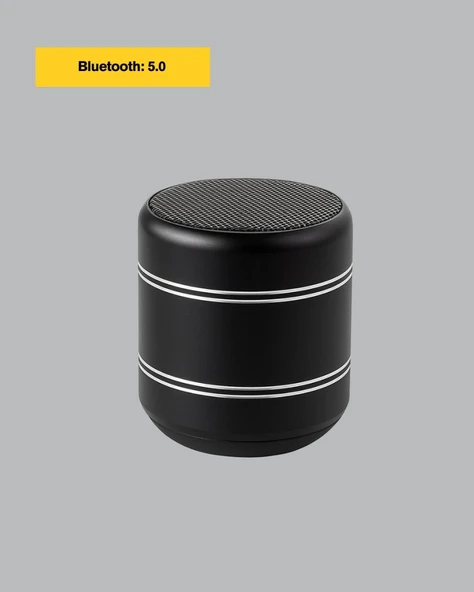 Mini Alüminyum Bluetooth Hoparlör Yüksek Bas Performansı - Resim 2