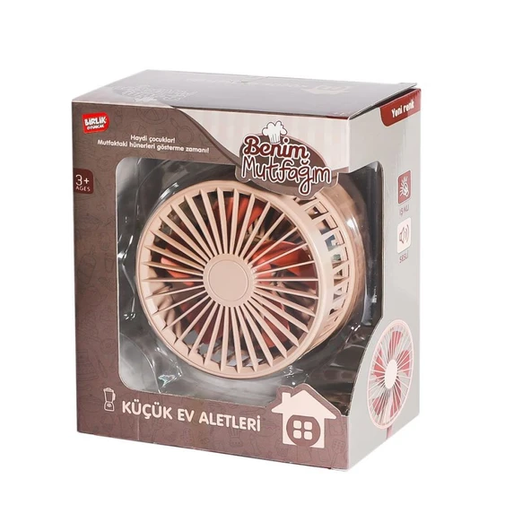 YH129-8H PİLLİ IŞIKLI SESLİ VANTİLATÖR ürün görseli 1