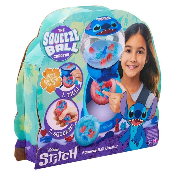 QUB00000 The Squeez Ball Maker Stitch Oyun Seti - Resim 3