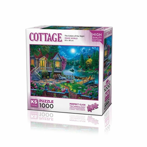 20680 Gecenin Renkleri 1000 Parça Puzzle -KS Puzzle ürün görseli 1