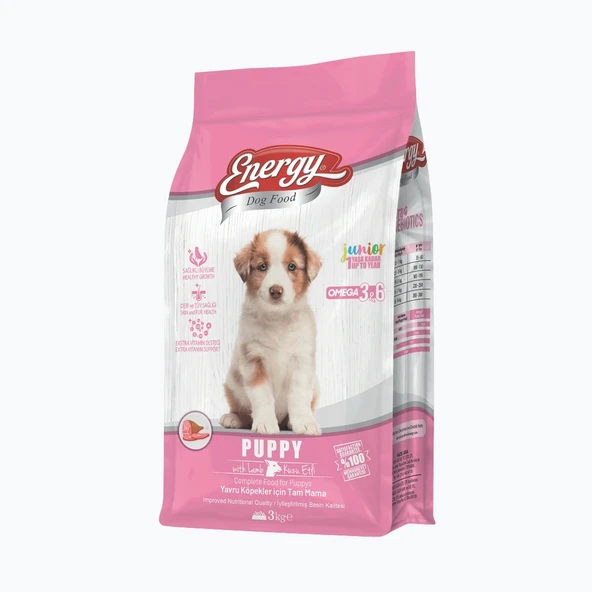 Energy Kuzu Etli Yavru Köpek Maması - 3 kg ürün görseli 1