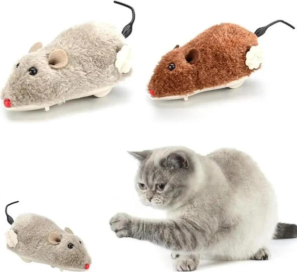 kurmalı fare kedi oyuncak ürün görseli 1