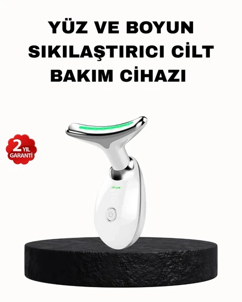 Ems Mikro Akım Yüz Ve Boyun Sıkılaştırıcı Cihaz 7000 Vpm Titreşim Isı Terapili ürün görseli 1