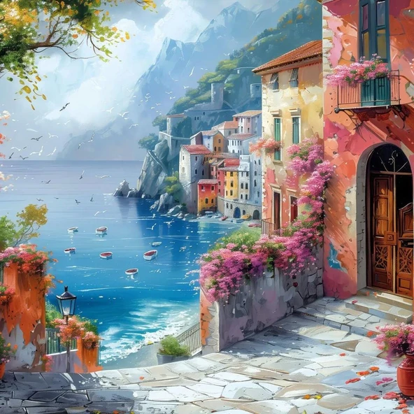 20808 PUZZLE 1000 AMALFİ - Resim 2