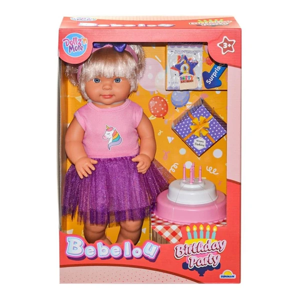 40021 Bebelou Doğum Günü Bebek 40 cm ürün görseli 1