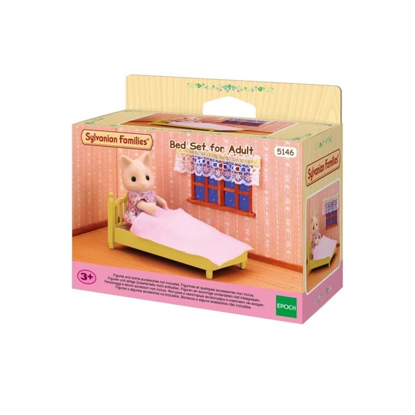 5146 Sylvanian Families Yetişkin Karyola Seti (figürler dahil değildir) +3 yaş ürün görseli 1