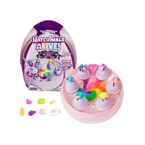 SPM-6070168 EGG HATCHİMALS ALİVE RAİNBOW HATCERY ürün görseli 1