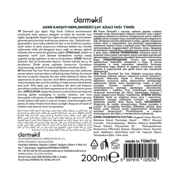 Dermokil Akne Karşıtı Çay Ağacı Seti - Resim 9