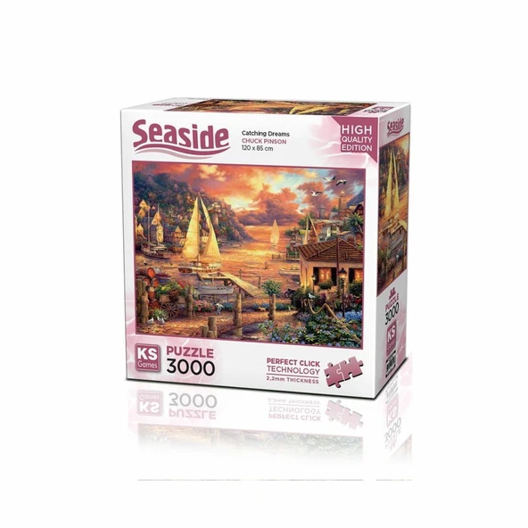 23012 Catching Dreams 3000 Parça Puzzle -KS Puzzle ürün görseli 1