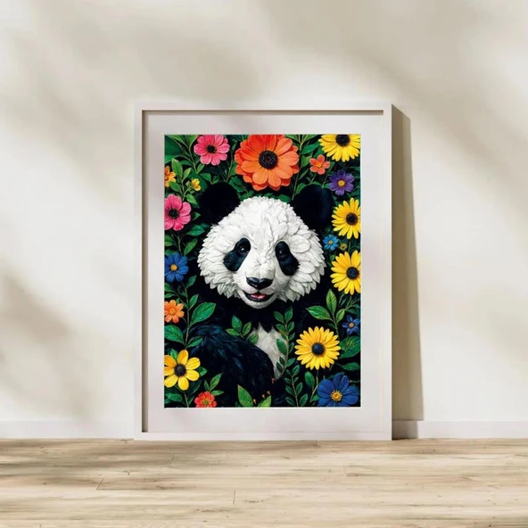 20088 PUZZLE 500 BLOSSOMİNG PANDA - Resim 3