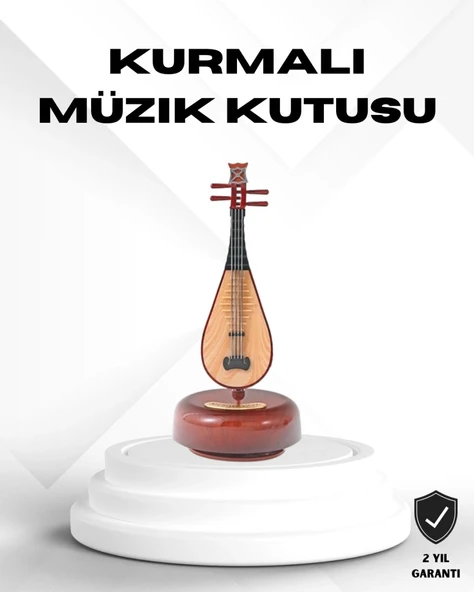 Figürlü Müzik Kutusu Zarif Melodili Dekoratif Model ürün görseli 1