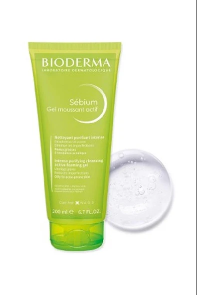 Bioderma Sebium Foaming Gel Active 200 Ml ürün görseli 1