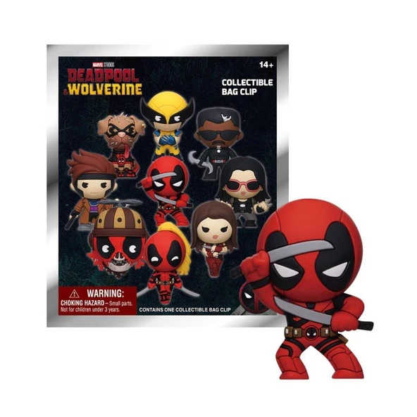 MONO 69105 Monogram Deadpool Movie 3 Klipsli Figür Sürpriz Paket 1 adet Fiyatıdır. ürün görseli 1