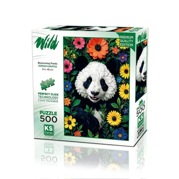 20088 PUZZLE 500 BLOSSOMİNG PANDA ürün görseli 1
