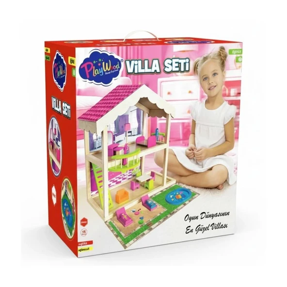 ONY-414 KUTUDA AHŞAP VİLLA SETİ - Resim 2