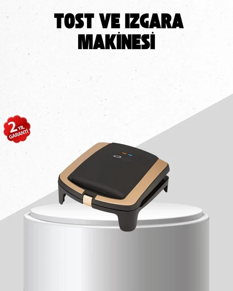 Tost Makinesi Ev Tipi Pratik Kullanım 4 Tost Kapasiteli ürün görseli 1
