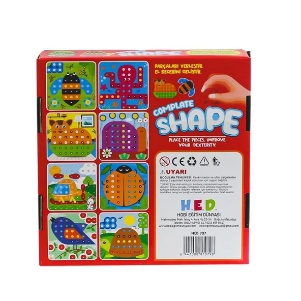 HED 708 Complete Shape -Hobi Oyuncak - Resim 2