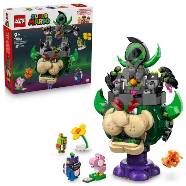 72042 Lego Super Mario - Prince Florian ve Castle Bowser 1251 parça +9 yaş ürün görseli 1