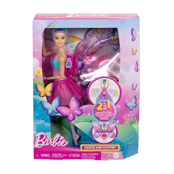 HXJ10 Barbie Kelebek Dansçı Bebek ürün görseli 1