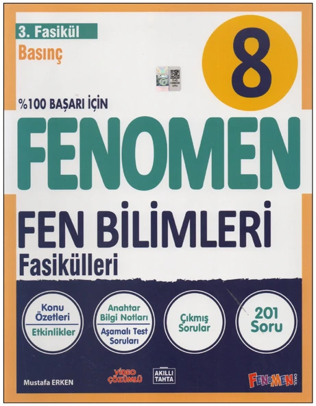 Fenomen 8.Sınıf Fen Bilimleri 3.Fasikül ürün görseli 1