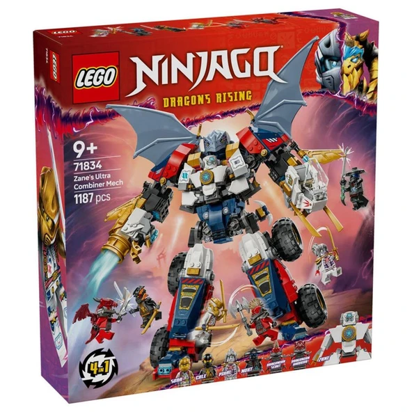 71834 Lego Ninjago Zane'in Ultra Kombo Mech'i 1187 parça +9 yaş ürün görseli 1