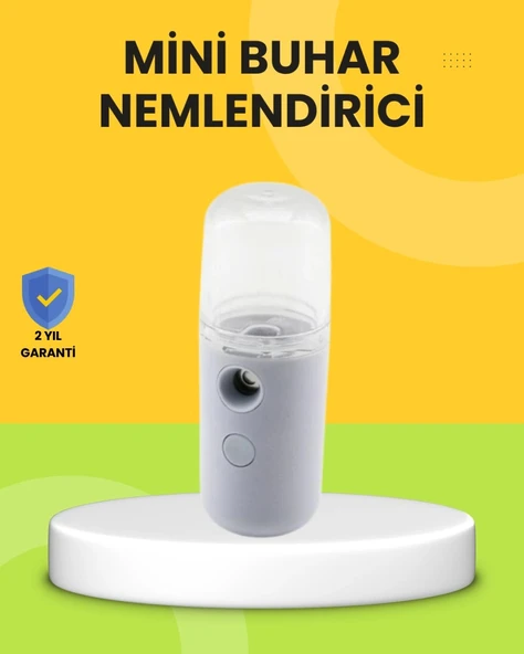 Kablosuz Şarjlı Buharlı Nemlendirici – Enerji Tasarruflu Taşınabilir Cilt Bakım Cihazı ürün görseli 1