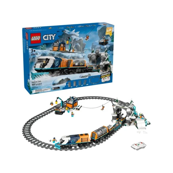 60470 Lego City Kaşif Treni 1517 parça +7 yaş ürün görseli 1