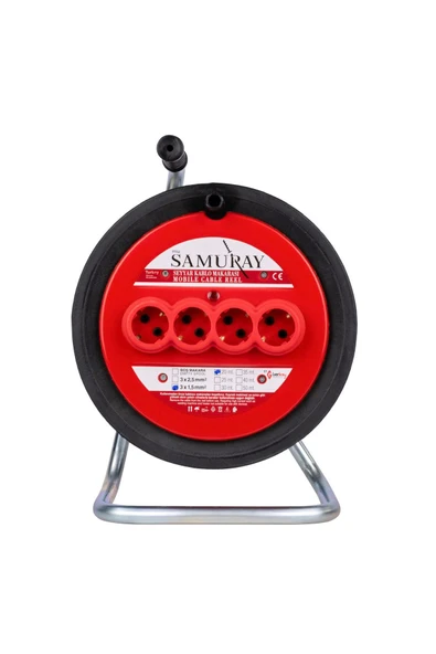 İNWATT Seyyar Makaralı Uzatma Kablosu 3x1,5mm 35mt - 31535 ürün görseli 1