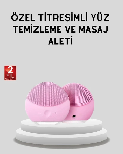 Taşınabilir Silikon Masaj Aleti – Derin Temizlik, Yüz Ve El Kullanımına Uygun ürün görseli 1