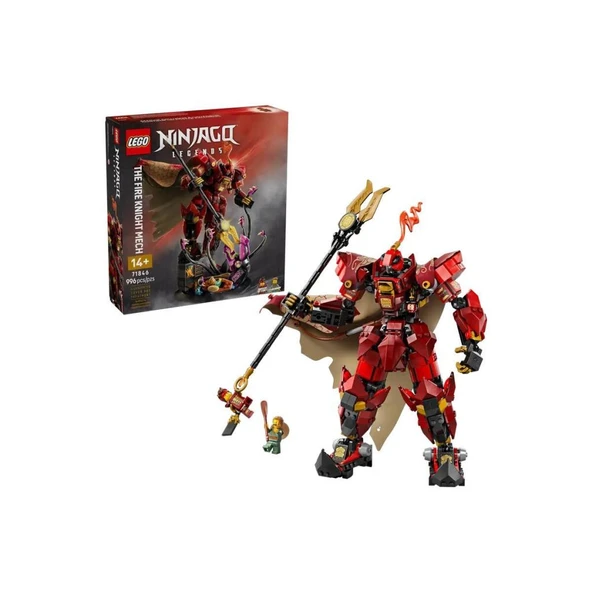 71846 Lego Ninjago Ateş Şövalyesi Robotu 996 parça +14 yaş ürün görseli 1
