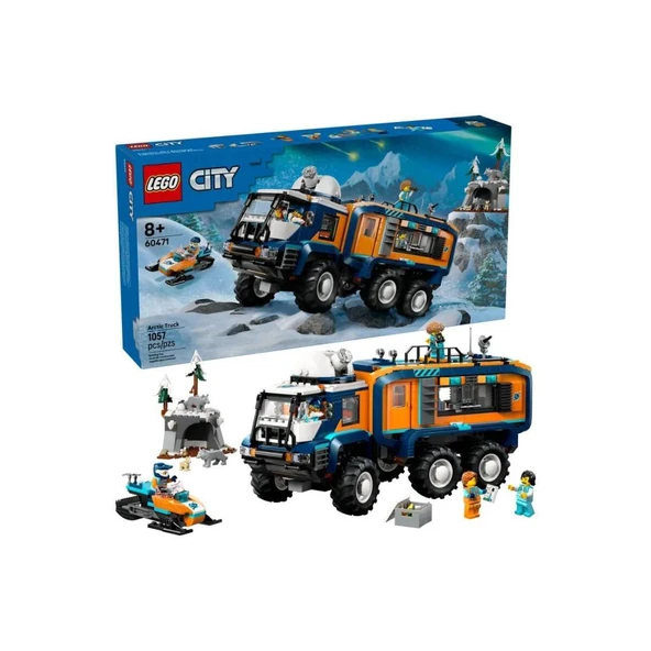 60471 Lego City Kutup Keşif Kamyonu 1064 parça +8 yaş ürün görseli 1